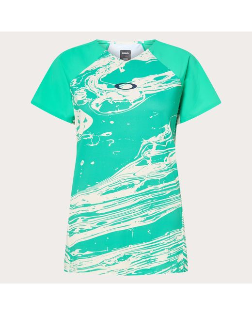 Oakley Green W Seeker Airline Ss Jersey