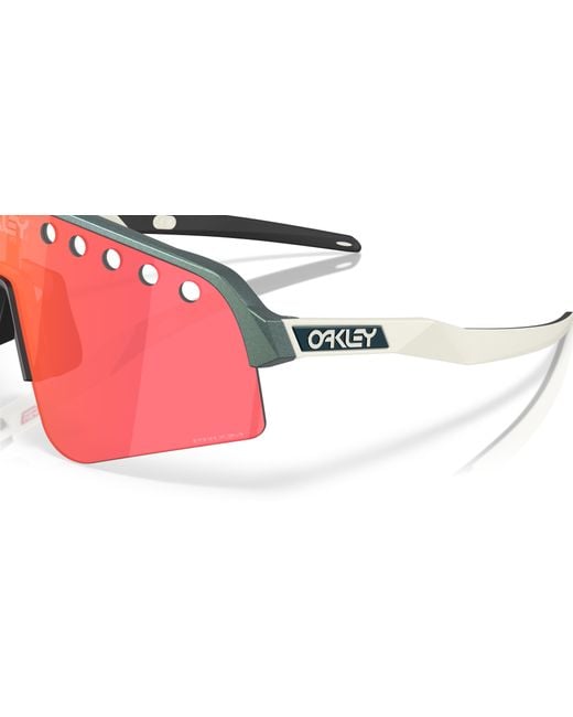 Oakley Black Oo9465 Sutro Lite Sweep Polarized Rectangular Sunglasses for men