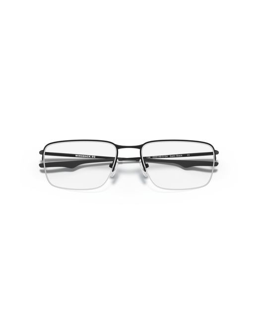 Oakley WingbackTM Sq Eyeglasses in Black für Herren