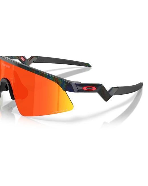 Oakley Black Resistor Sweep® (youth Fit) Patrick Mahomes Ii Collection Sunglasses - Color: Dark Galaxy for men