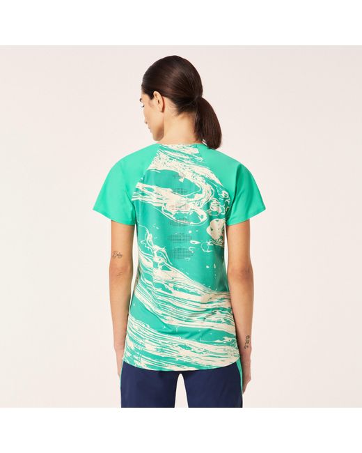 Oakley Green W Seeker Airline Ss Jersey