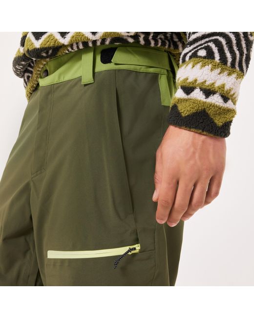 Oakley Green Tnp Lined Shell Pant 2.0 - Color: New Dark Brush/fern for men