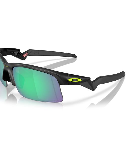 Oakley Green Capacitor (youth Fit) Court Collection Sunglasses - Color: Black for men