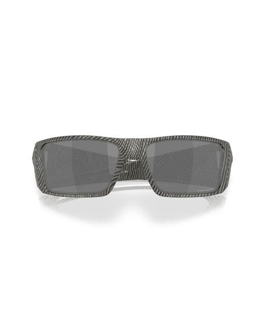Oakley Black Oo9231 Heliostat Rectangular Sunglasses for men