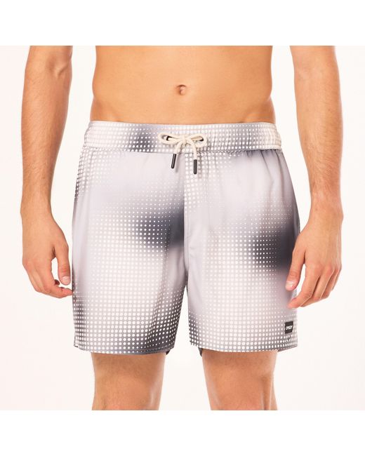 Oakley Pink Sand Pixel Rc 16 Beachshort - Color: Gray for men