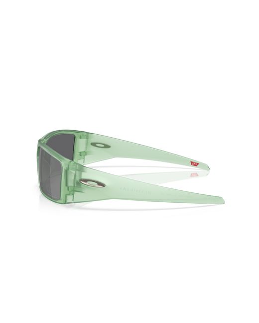 Oakley Black Heliostat Sunglasses - Color: Matte Transparent Jade for men