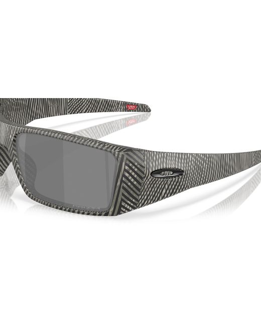 Oakley Black Oo9231 Heliostat Rectangular Sunglasses for men