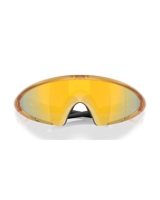 Oakley Black Ellipse Polaris Collection Sunglasses - Color: Transparent Light Curry