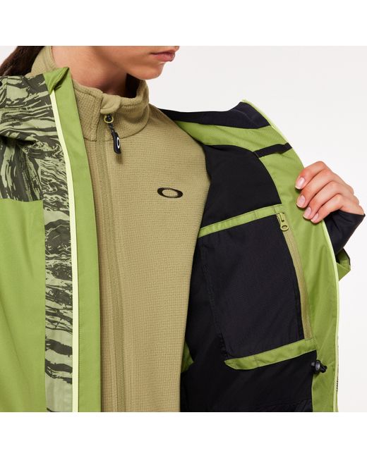 Oakley Green Tc Juno Reduct Shell Jacket 2.0