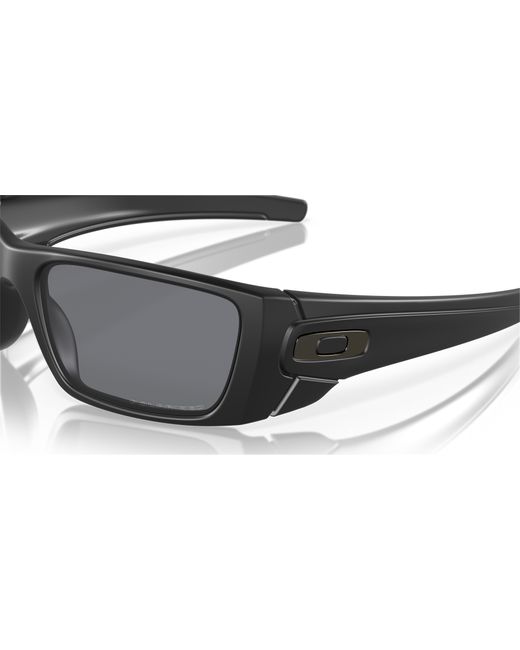 Oakley Mod. 9013 Sun Frogskins 24-420 55 Rectangular Sunglasses 55, Matte Carbon/black Iridium for men