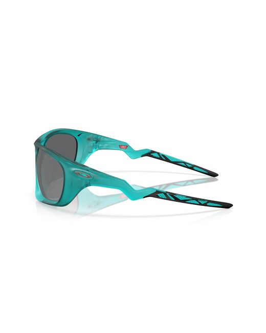 Oakley Black Lateralis Sunglasses - Color: Matte Transparent Arctic Surf for men