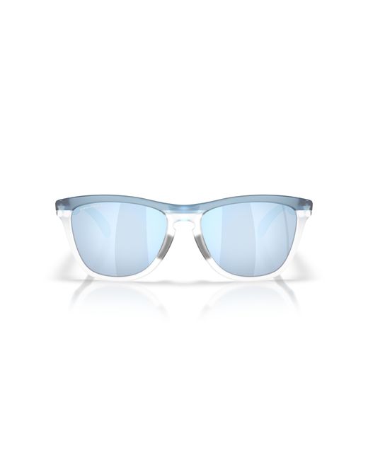 Oakley Black Frogskinstm Range Xl Sunglasses - Color: Transparent Stonewash/clear