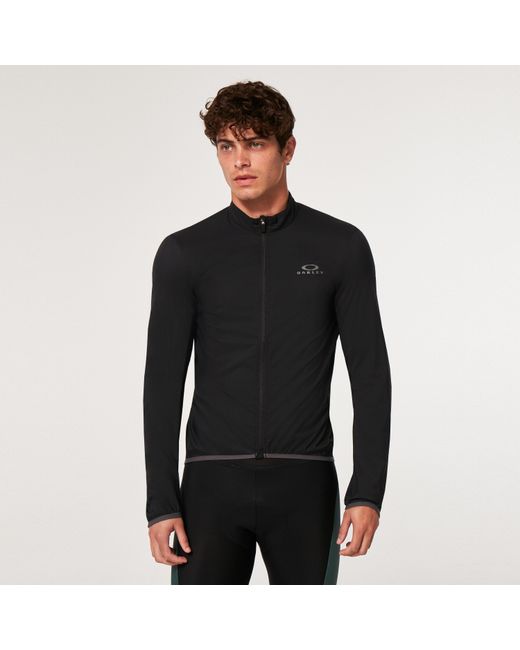Oakley Black 'Endurance Packable Wind Jacket for men