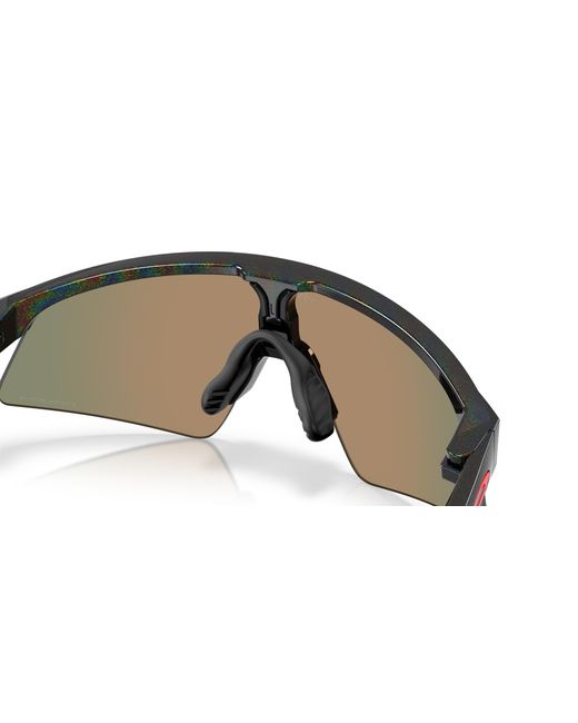 Oakley Black Resistor Sweep® (youth Fit) Patrick Mahomes Ii Collection Sunglasses - Color: Dark Galaxy for men
