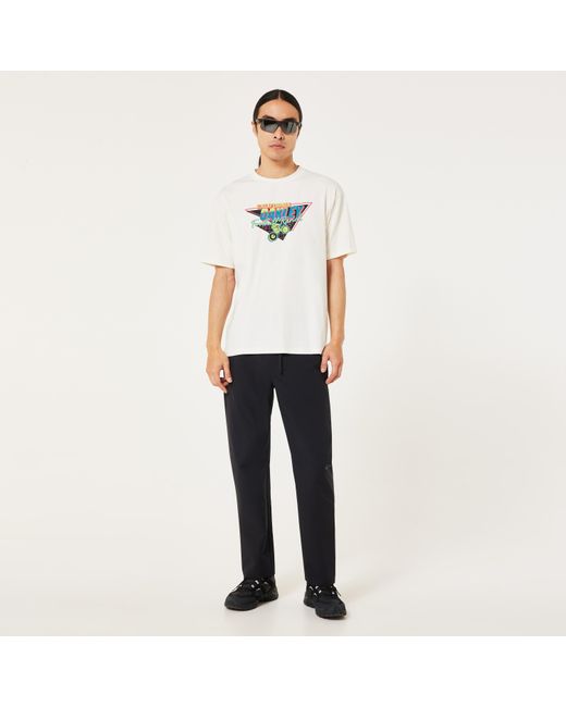 Oakley White En New Retro Tee 8Bit 2.0 for men