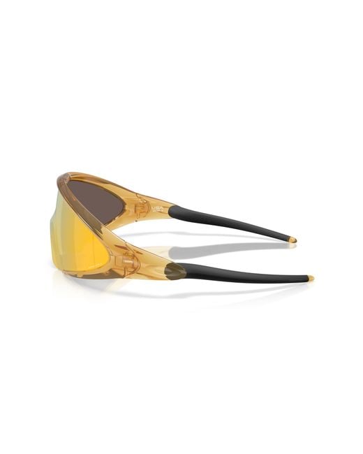 Oakley Black Ellipse Polaris Collection Sunglasses - Color: Transparent Light Curry