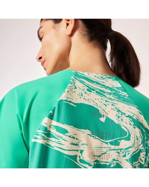 Oakley Green W Seeker Airline Ss Jersey