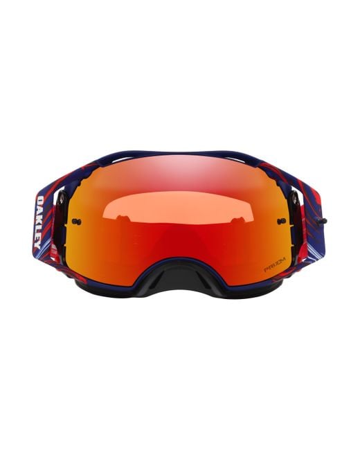Uomo Airbrake® Mx Maxime Renaux Signature Series Goggles di Oakley in Black da Uomo