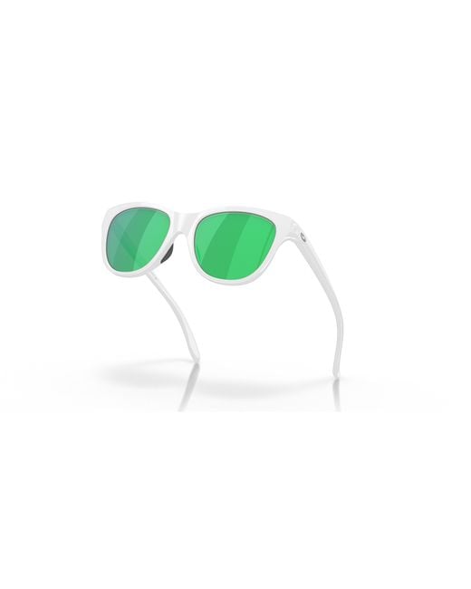 Oakley Green Hold Out Sunglasses - Color: White