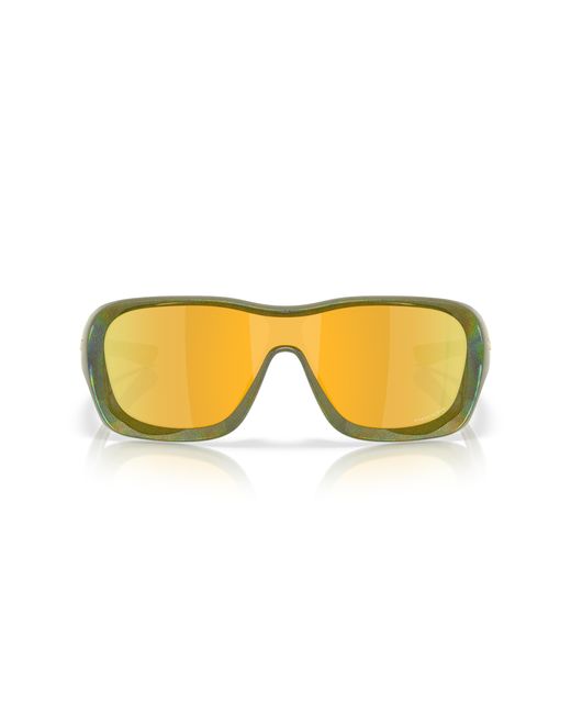 Oakley Black De La Salle Polaris Collection Sunglasses - Color: Fern Spacedust