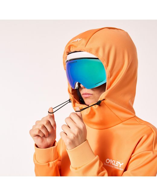 Oakley Orange Damen W Park Rc Softshell Hoodie