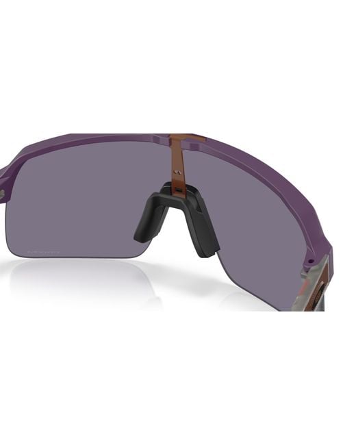 Oakley Black Sutro Lite Obscura Collection Sunglasses - Color: Matte Aubergine for men