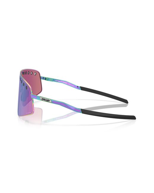 Oakley Green Sutrotm Ti Sweep Sunglasses - Color: Polished Oil Slick