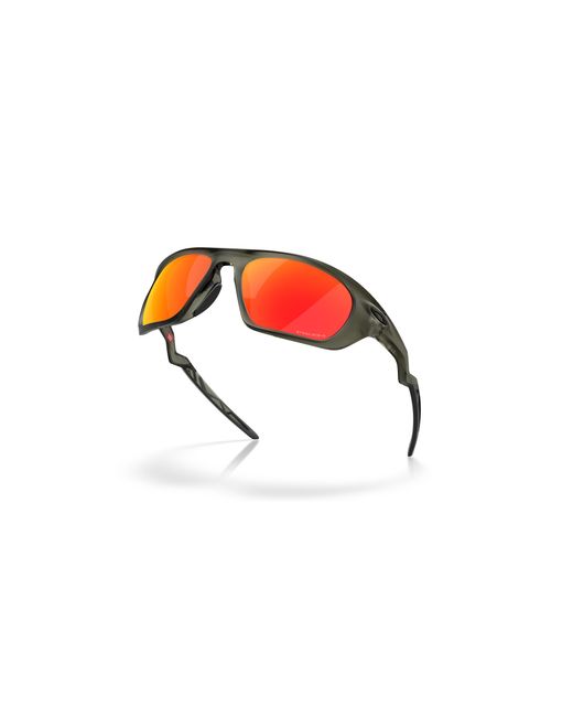 Oakley Black Lateralis Sunglasses - Color: Olive for men