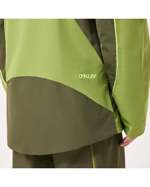 Oakley Green Tc Camber Reduct Shell Jacket for men