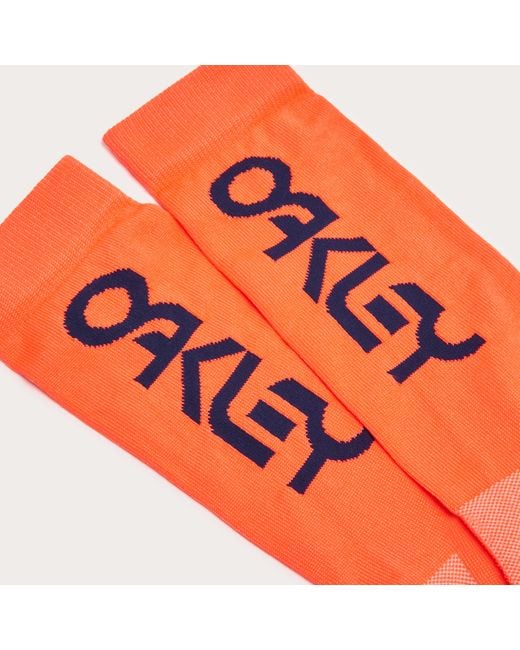 Factory Pilot Mtb Socks di Oakley in Orange da Uomo