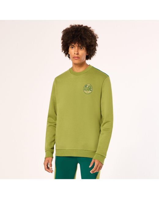 Oakley Green Rings Mountain Sweatshirt for men