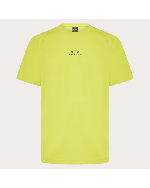 Oakley Yellow Foundational Training Short Sleeve Tee for men