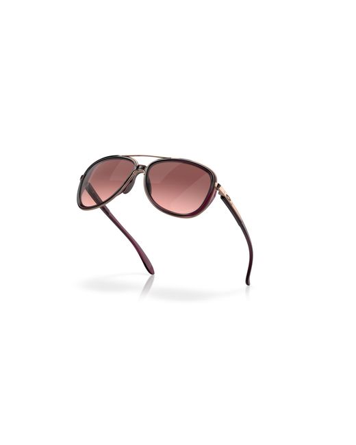 Oakley Crystal Raspberry Split Time Sunglasses in het Multicolor