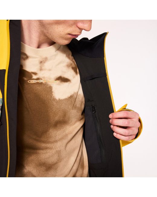 Oakley Tc Reduct Earth Shell Jacket - Color: Yellow/green for men