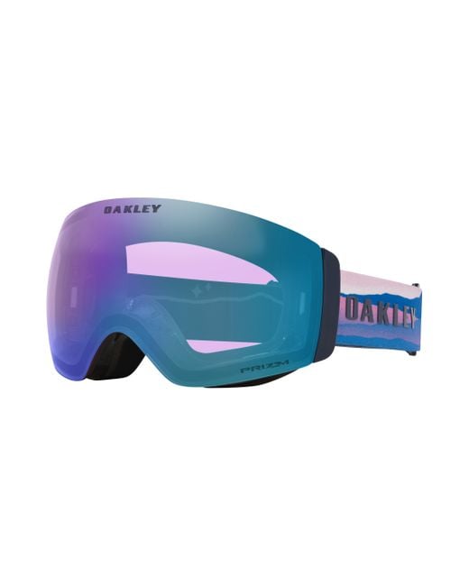 Oakley Blue Herren Flight DeckTM Pro M Mikaela Shiffrin Signature Series Snow Goggles