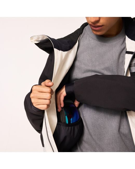 Oakley Black Tc Reduct Earth Shell Jacket for men