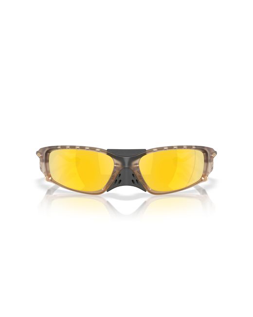 Oakley Black Plantaris Sq Sunglasses - Color: Matte Sepia