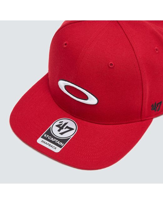 Oakley Red 47 B1b Ellipse Hat for men
