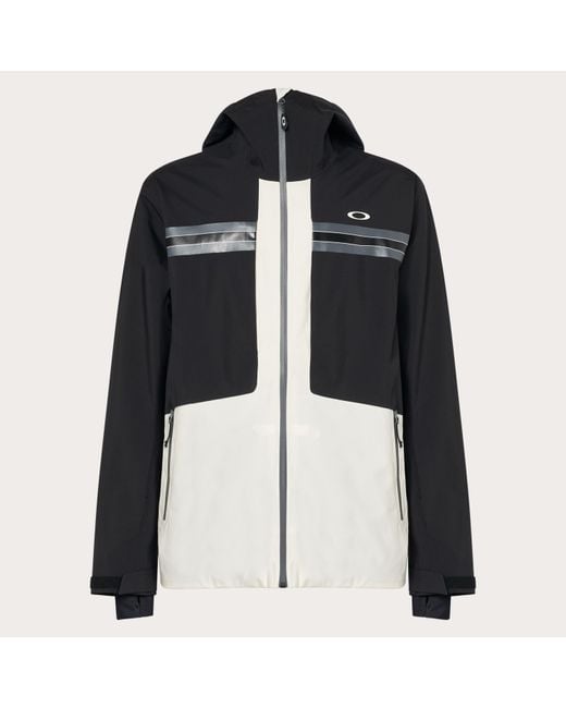 Oakley Black Tc Reduct Earth Shell Jacket for men