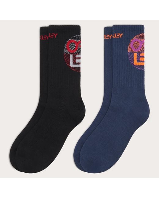 B1b All Play Socks Oakley de hombre de color Blue