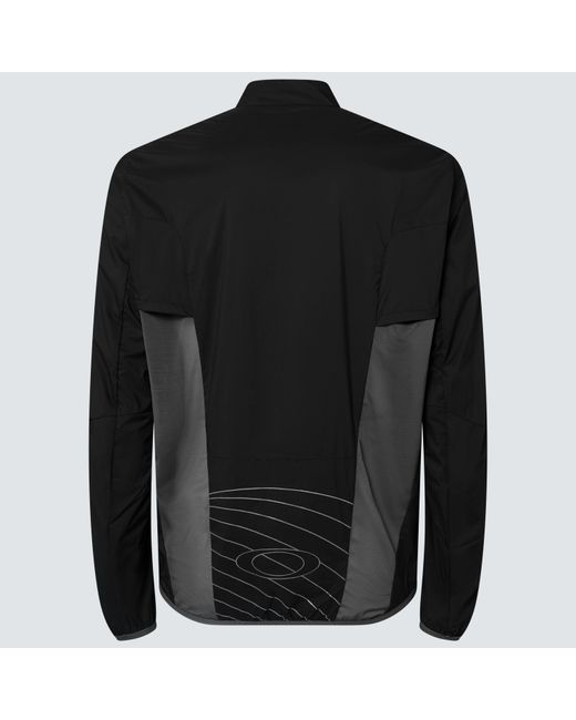 Oakley Black 'Endurance Packable Wind Jacket for men