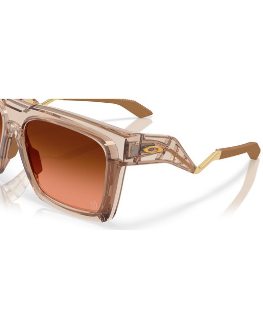 Oakley Black Damian Lillard Signature Series Enigma Ink Sunglasses - Color: Brown
