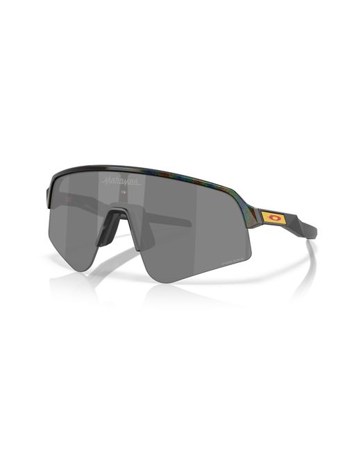 Oakley Black Sutro Lite Sweep Patrick Mahomes Ii Collection Sunglasses - Color: Dark Galaxy for men