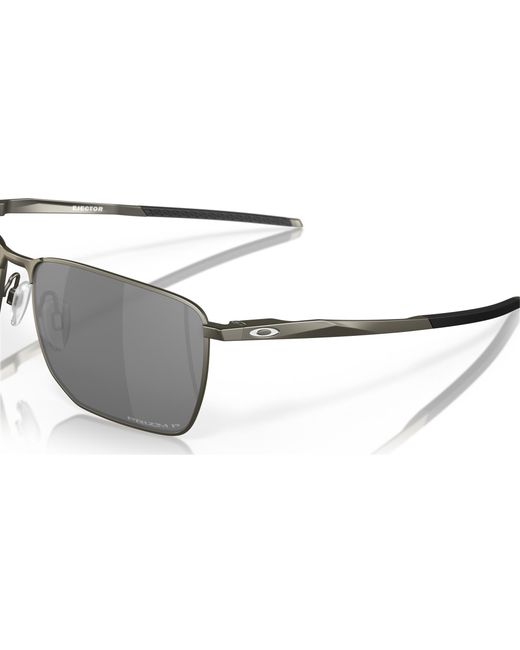 Oakley Oo4142 Ejector Rechthoekige Zonnebril in het Black voor heren