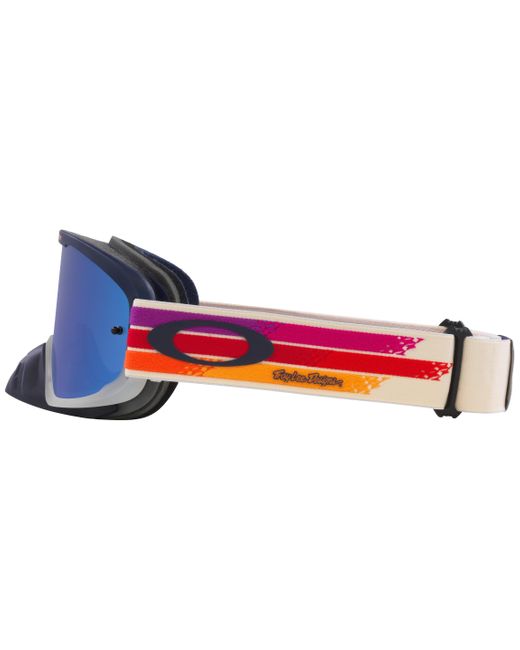 Uomo O-frame® 2.0 Pro Mx Troy Lee Designs Series Goggles di Oakley in Blue da Uomo