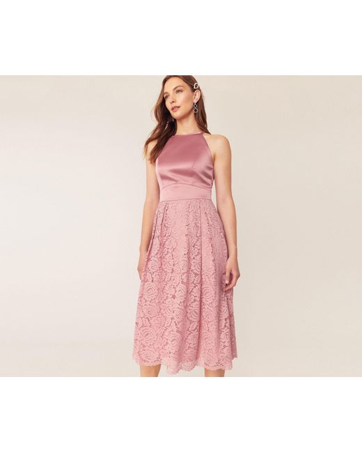 oasis pink bridesmaid dress
