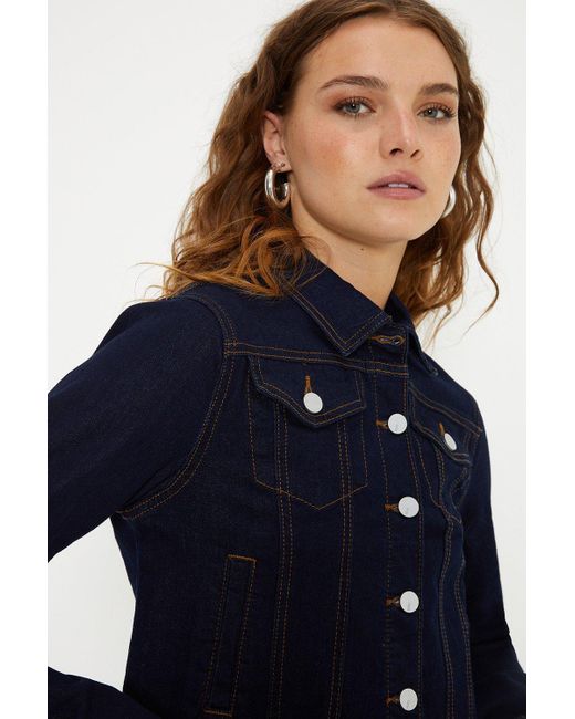 Oasis nancy denim 2024 jacket light wash