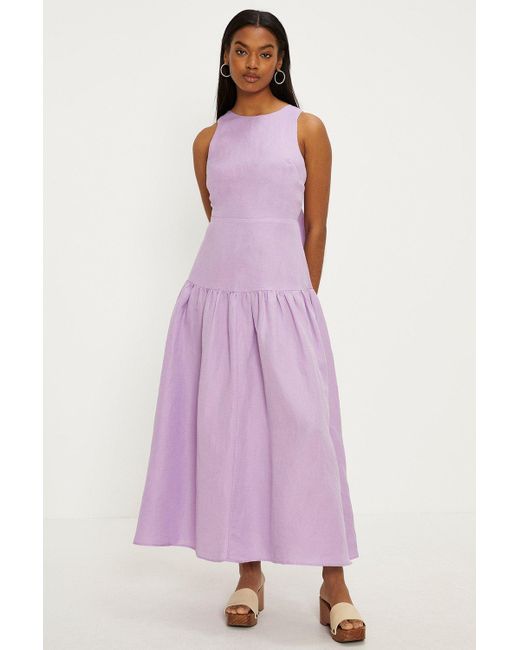 Oasis purple cheap dress