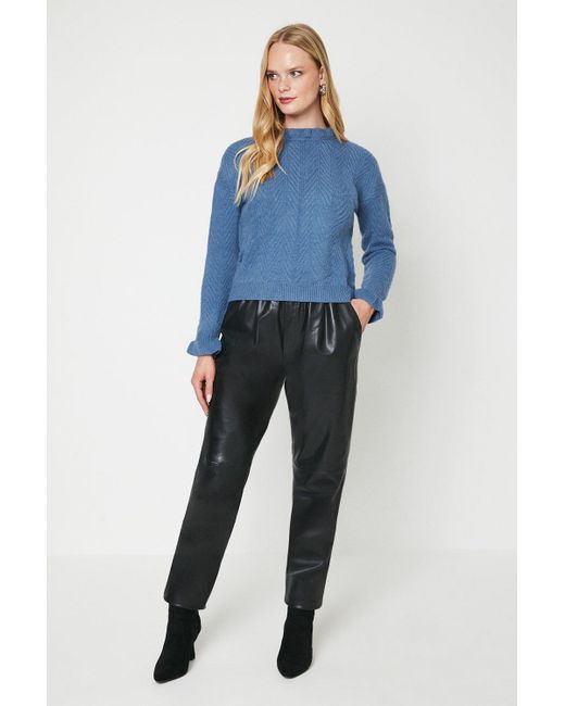 Oasis frill shop shoulder jumper