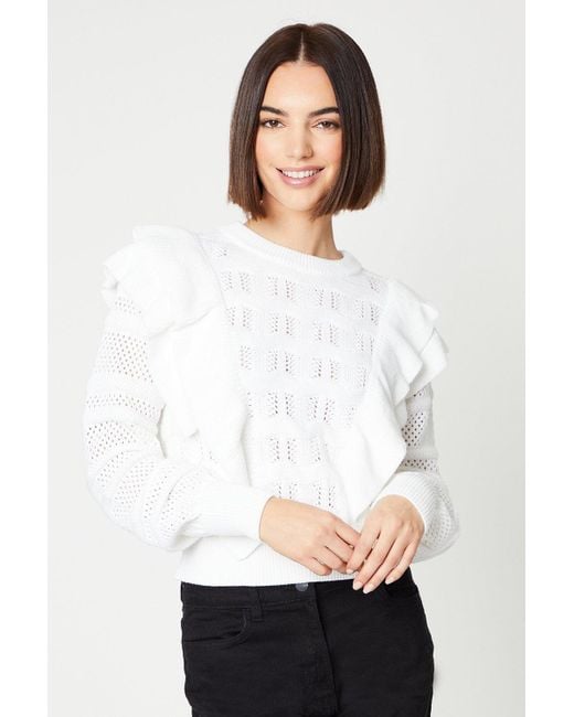 Oasis white jumper sale